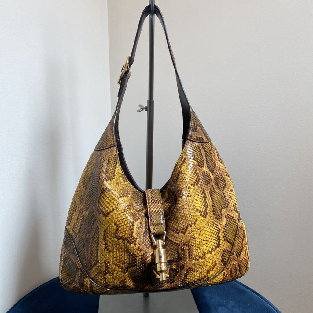 Python Hobo Bag