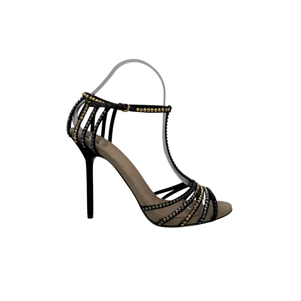 Studded Stiletto Sandals