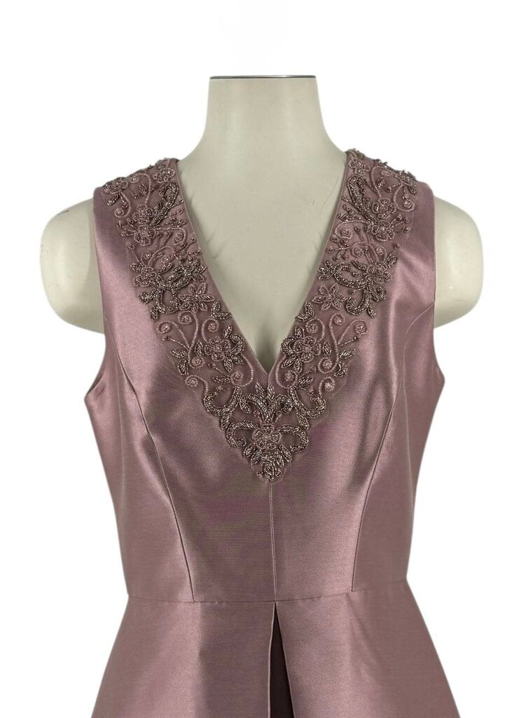 Theia Beaded Deep V 895
