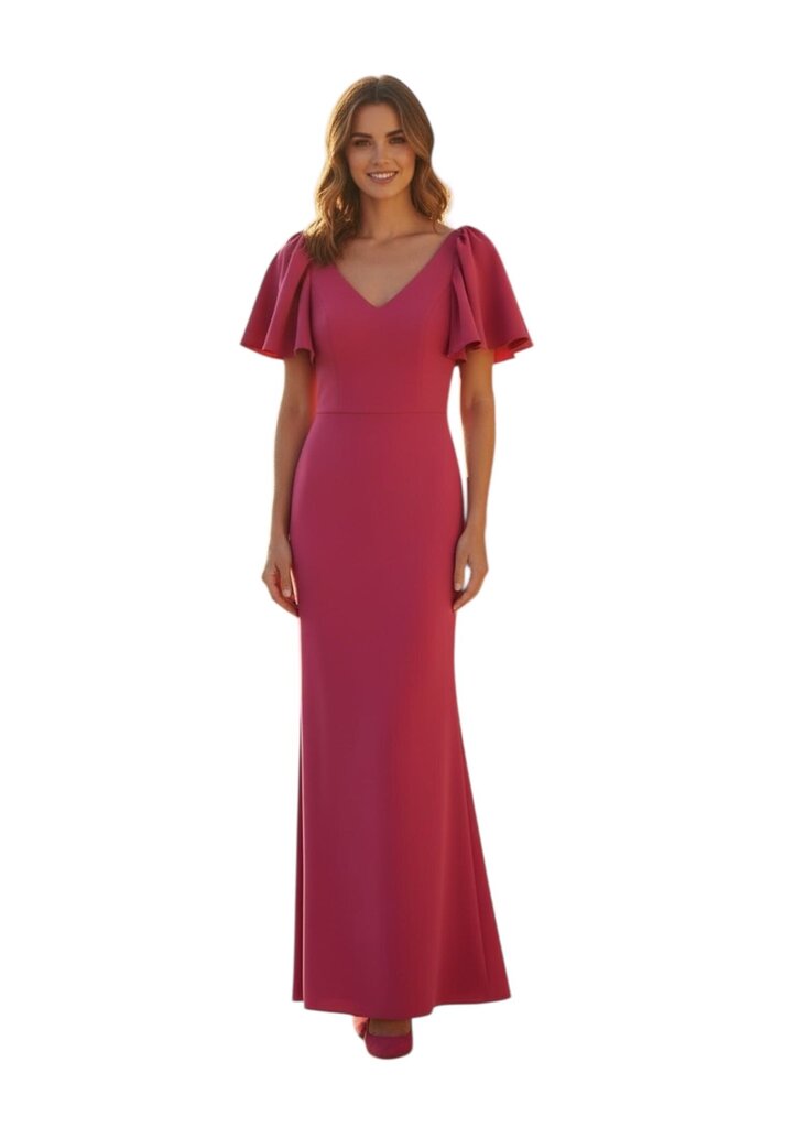 Flutter Sleeve Gown
