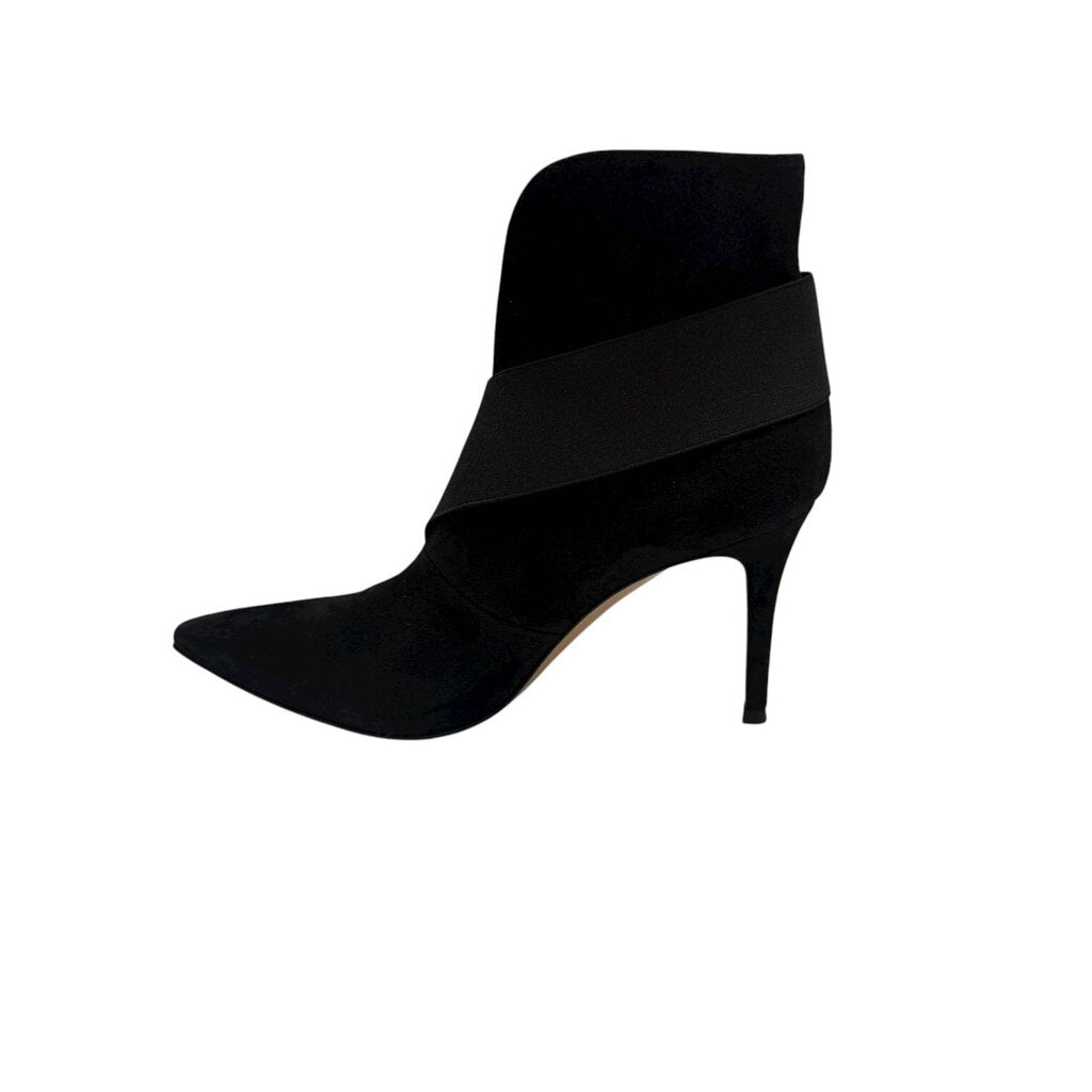 X Strap Stiletto Boots