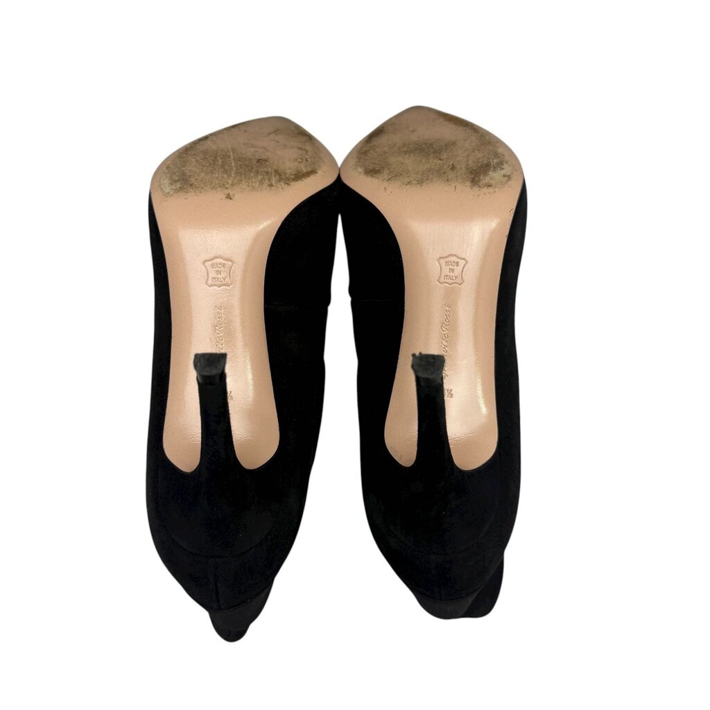 X Strap Stiletto Boots