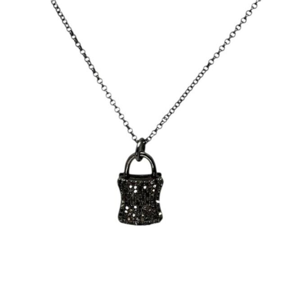 Link Ch/ Blk Diam/Sterling 2.5+tcw \ L3