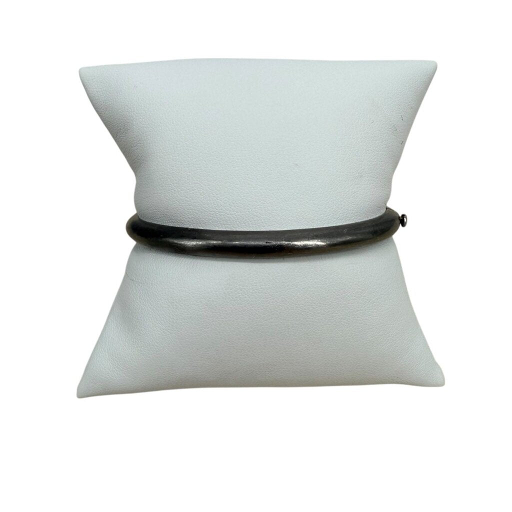 Turkish Black Diamond Bracelet with Sterling Silver Wrap Horns