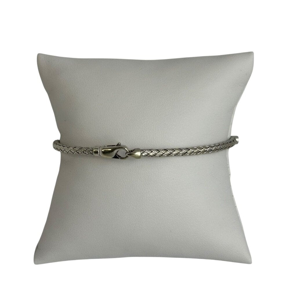Estate Five Diamond Rope Bangle