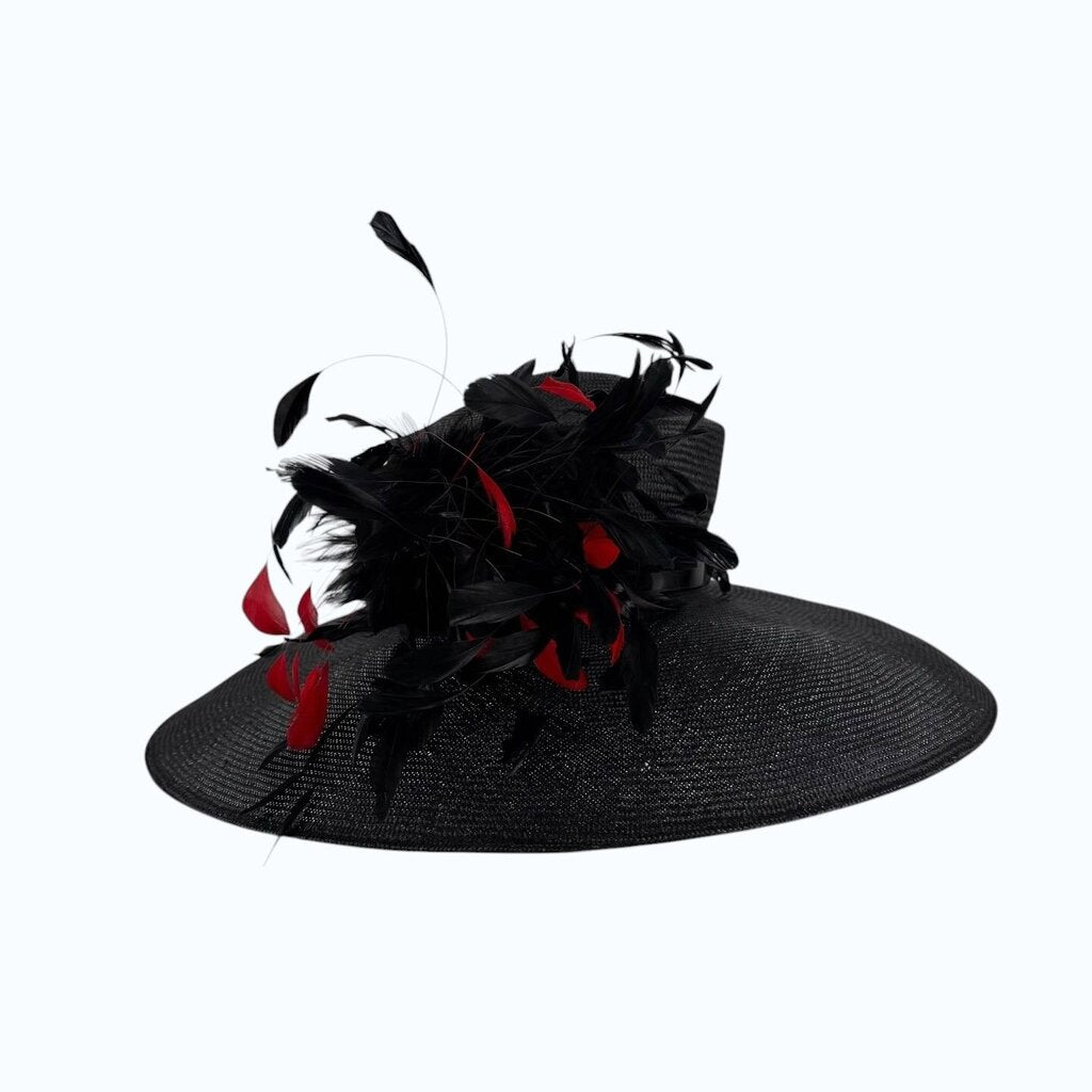 Feather Mushroom Brim Hat