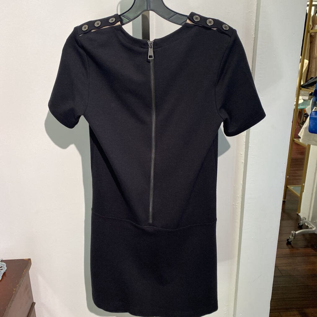 Button Sleeve Minidress