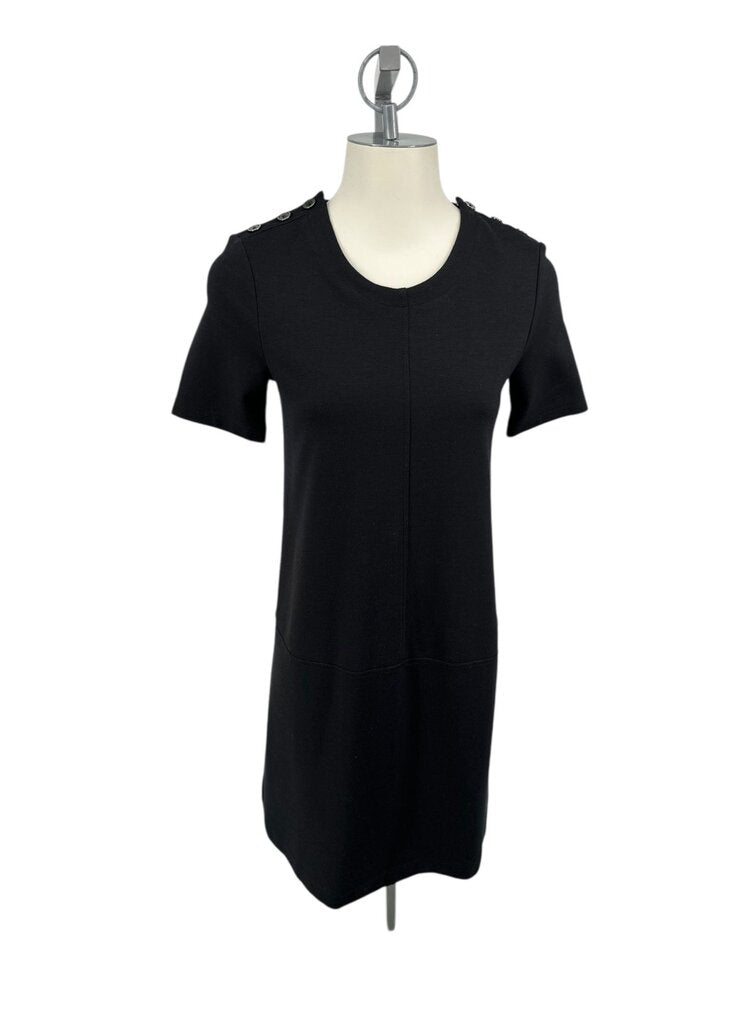 Button Sleeve Minidress