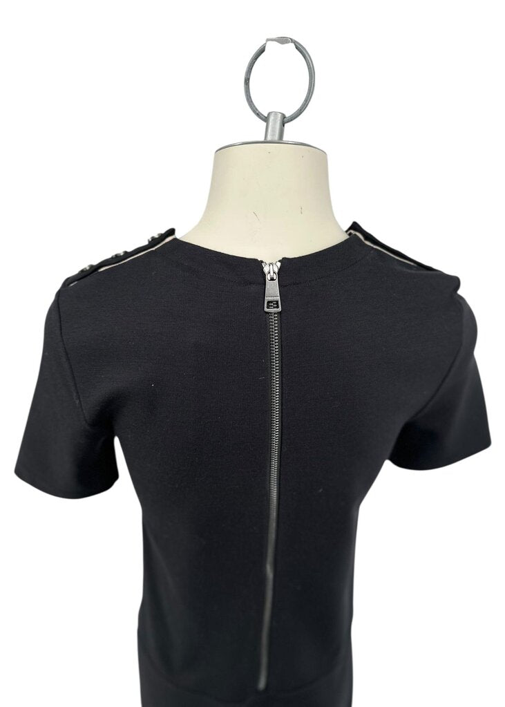 Button Sleeve Minidress