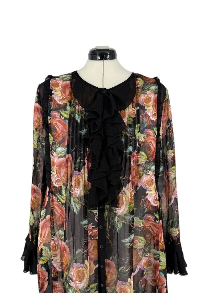 Curate Shirty Dancing Rose Tunic