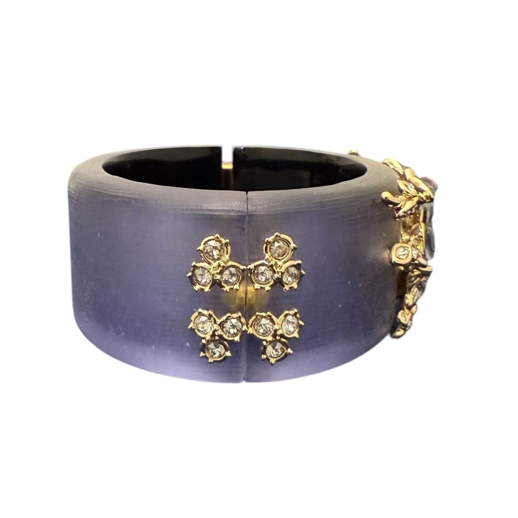 Crystal Embellished Hinge Bracelet