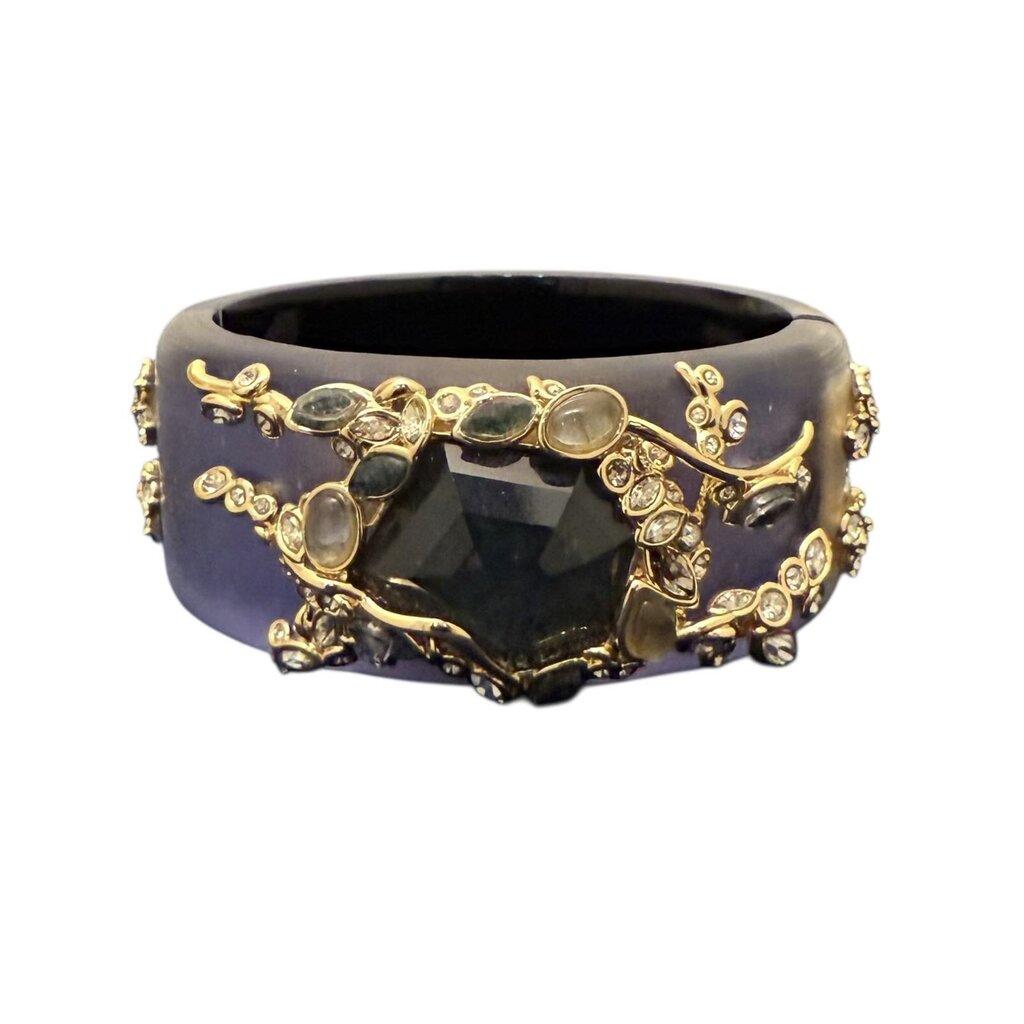 Crystal Embellished Hinge Bracelet