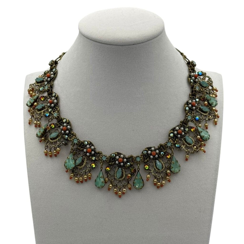Vintage Bead and Pearl Necklace