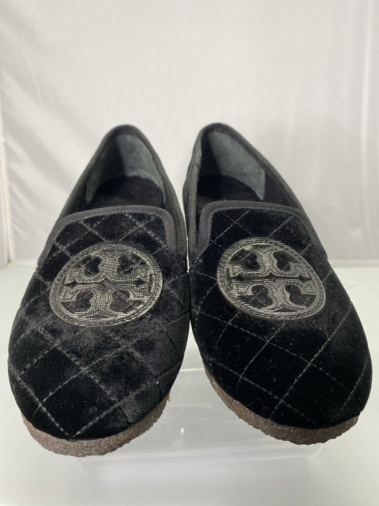 Black Velvet Loafers /IB4