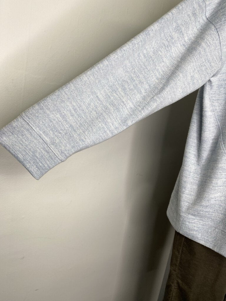 Heather Blue 1/4 Zip w/ front pocket \ JC4