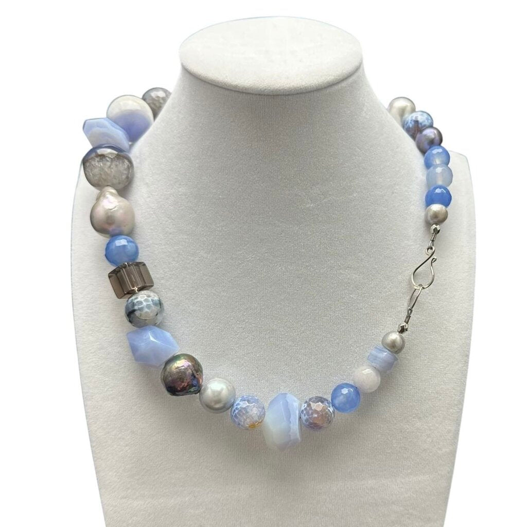 Gemstone Collage Icy Blue / JD4