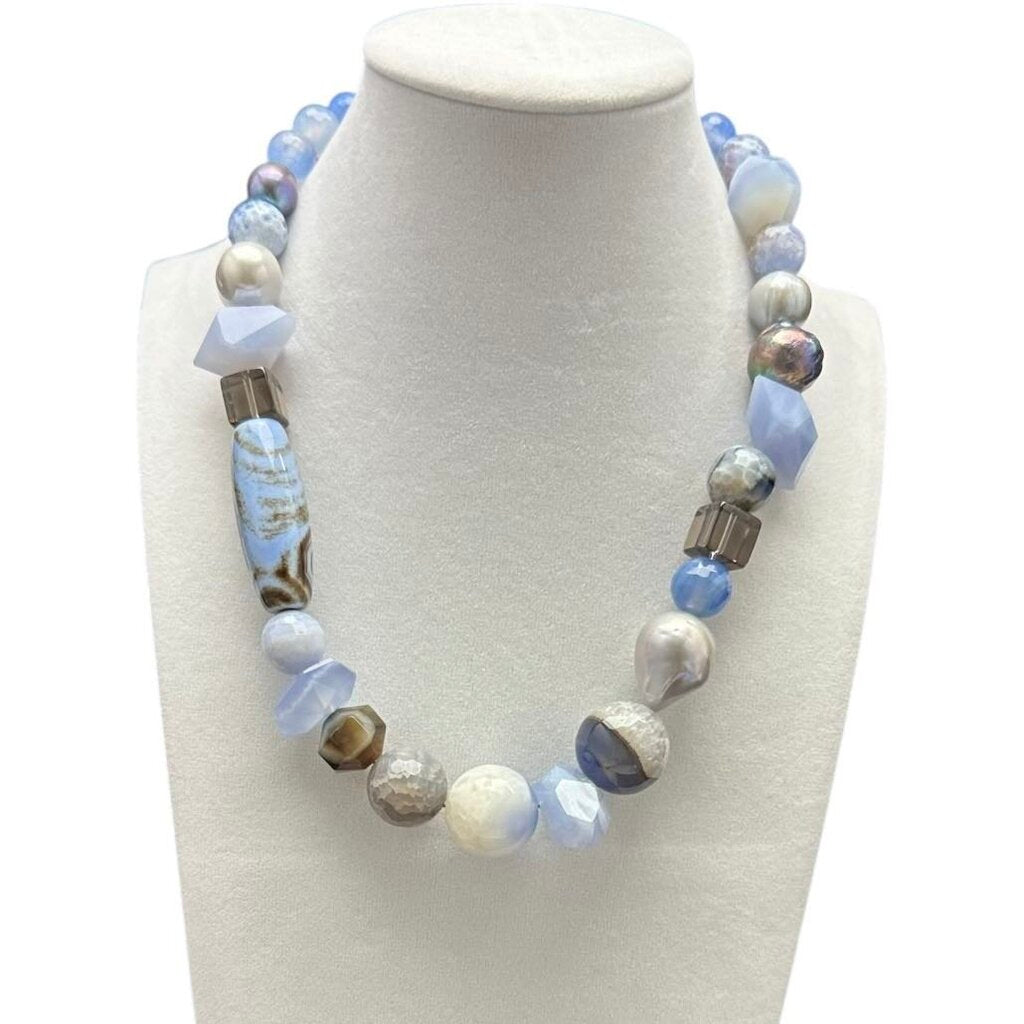 Gemstone Collage Icy Blue / JD4