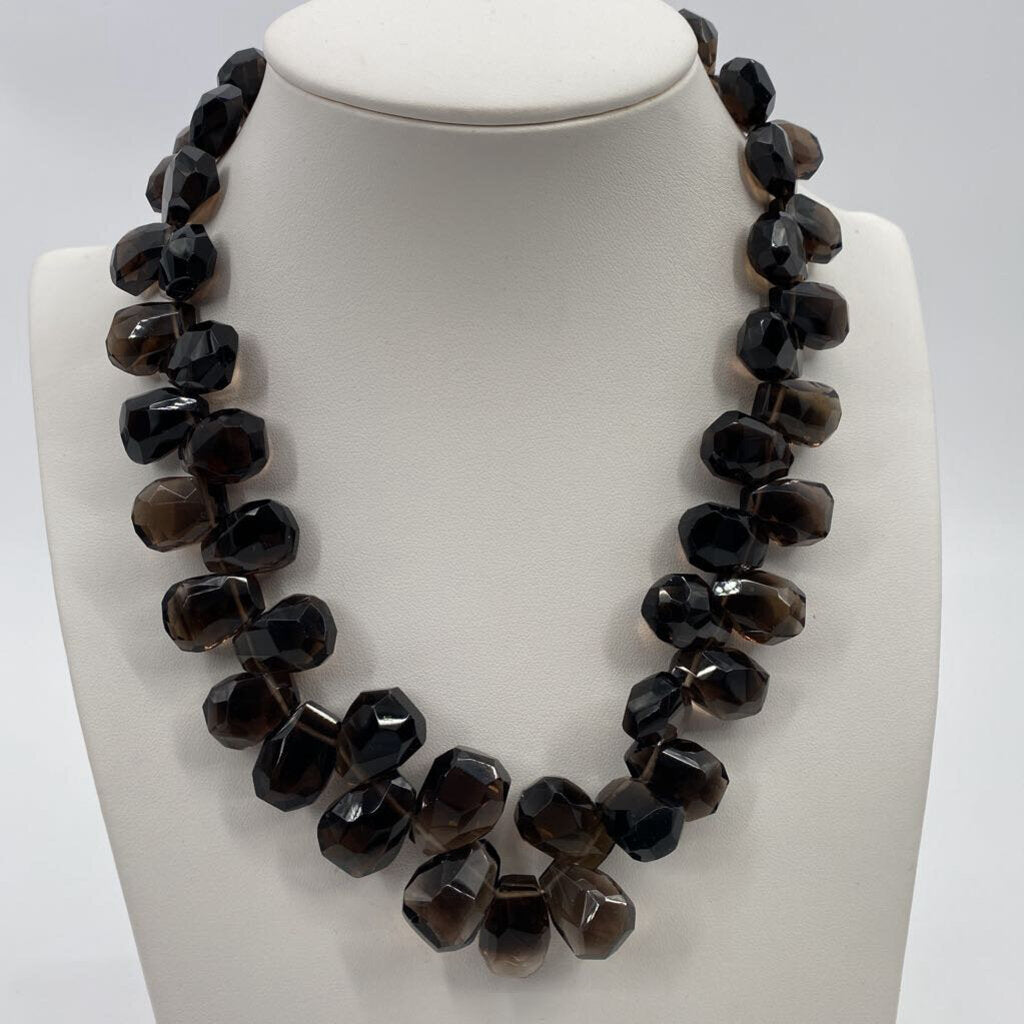 Briolette Smoky Quartz Necklace