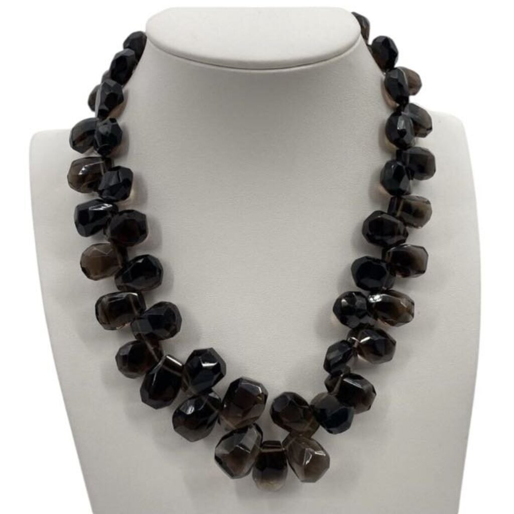 Briolette Smoky Quartz Necklace