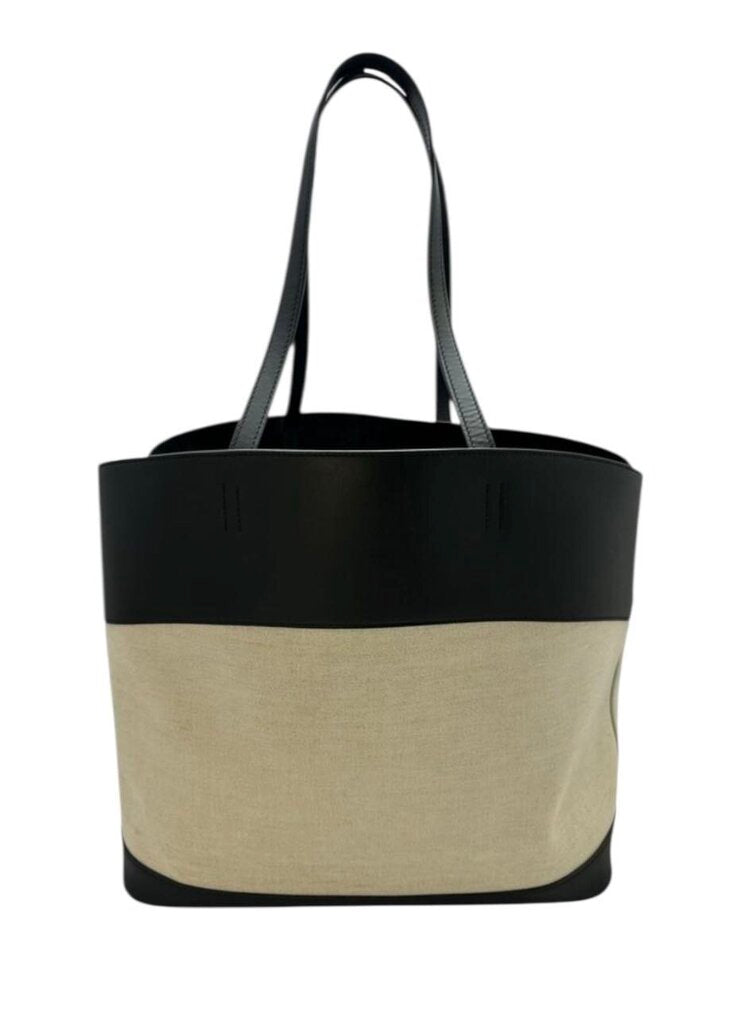 Leather and Canvas Tote \ KD4