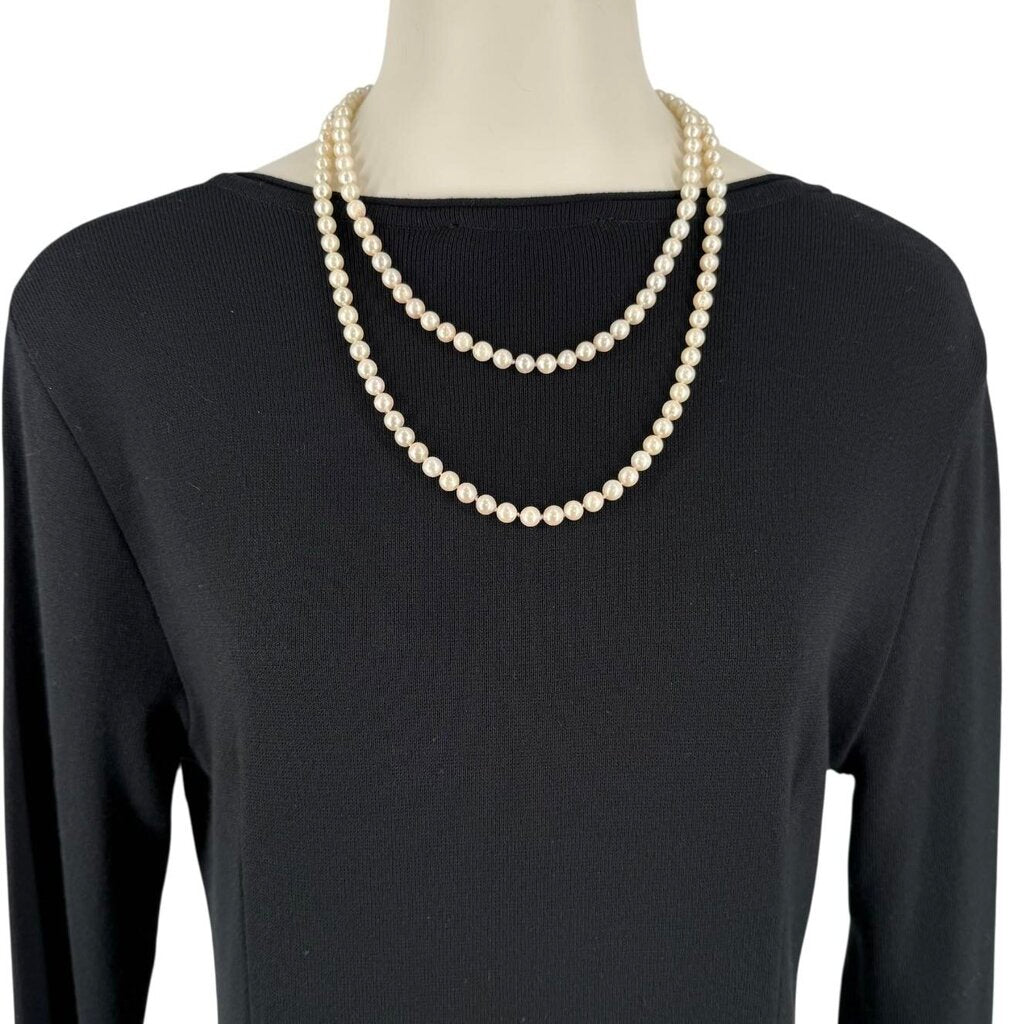 30" Hand Tied Gold Clasp / LC4