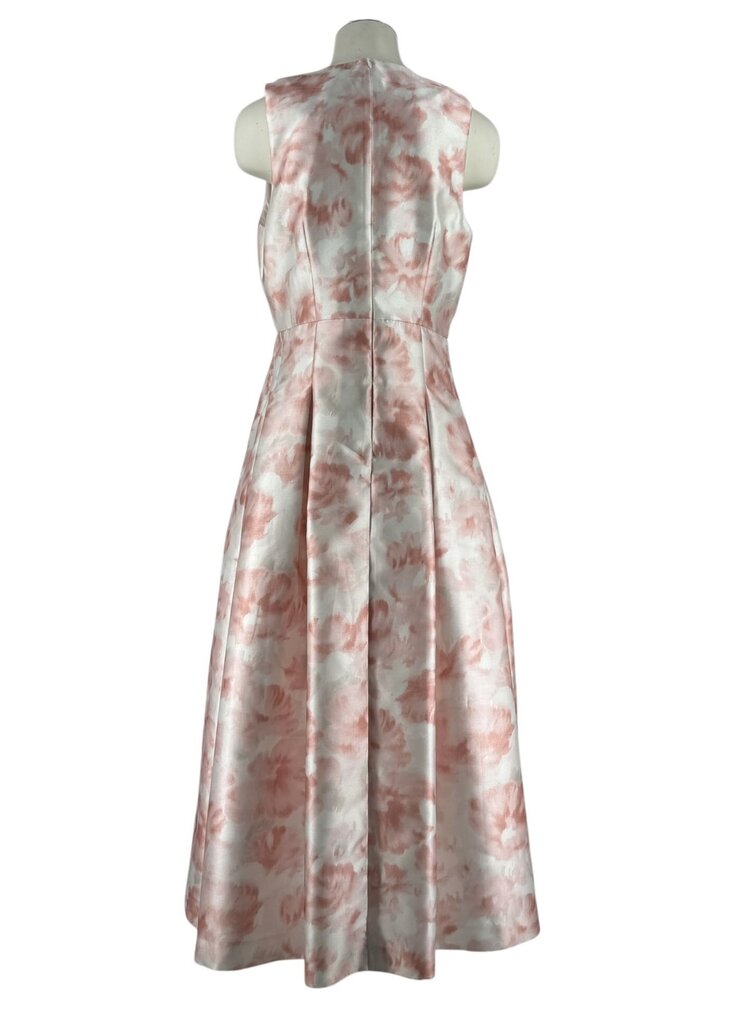 Sleeveless Plunge Neck Floral / AE5