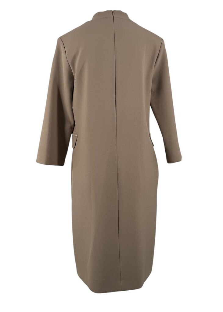V Neck Beaded Pocket Dress