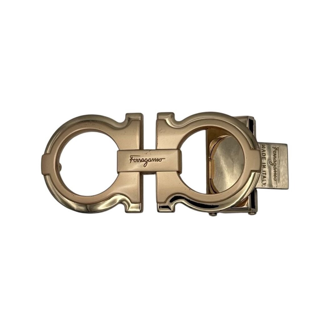 Gancini Logo Belt Buckle