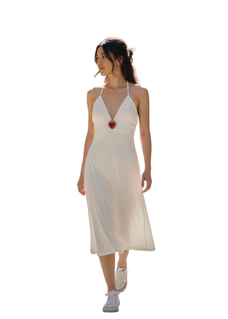 Beaded Heart Halter Mini \ EA6