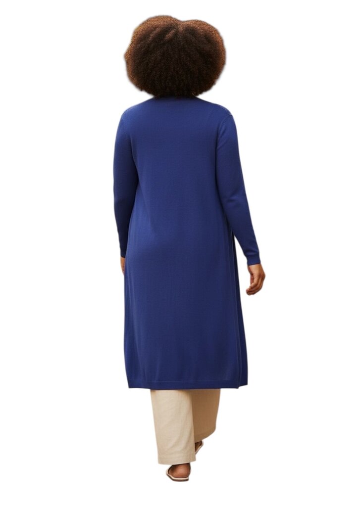 Ribbed Sweater Cardigan Topper / FA5