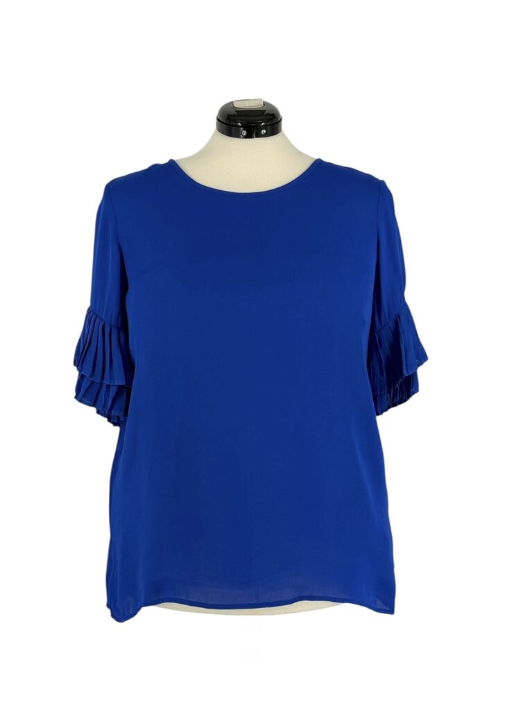 Take Crepe Flutter Sleeve Blouse