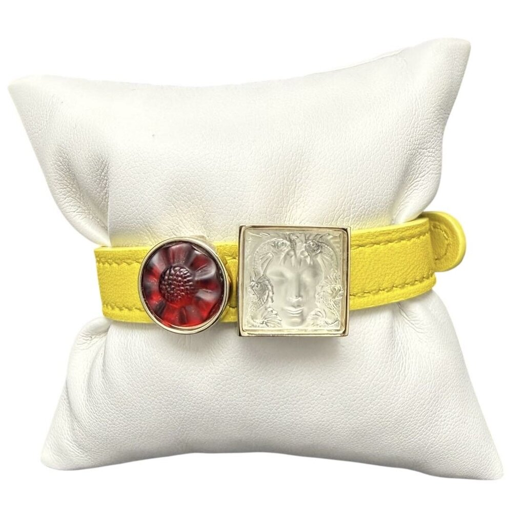 Arethusa & Anemone Leather Slide Wrap Bracelet