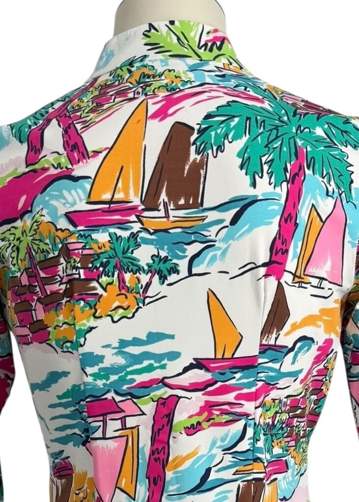 Sailboat Quarter Zip Pullover