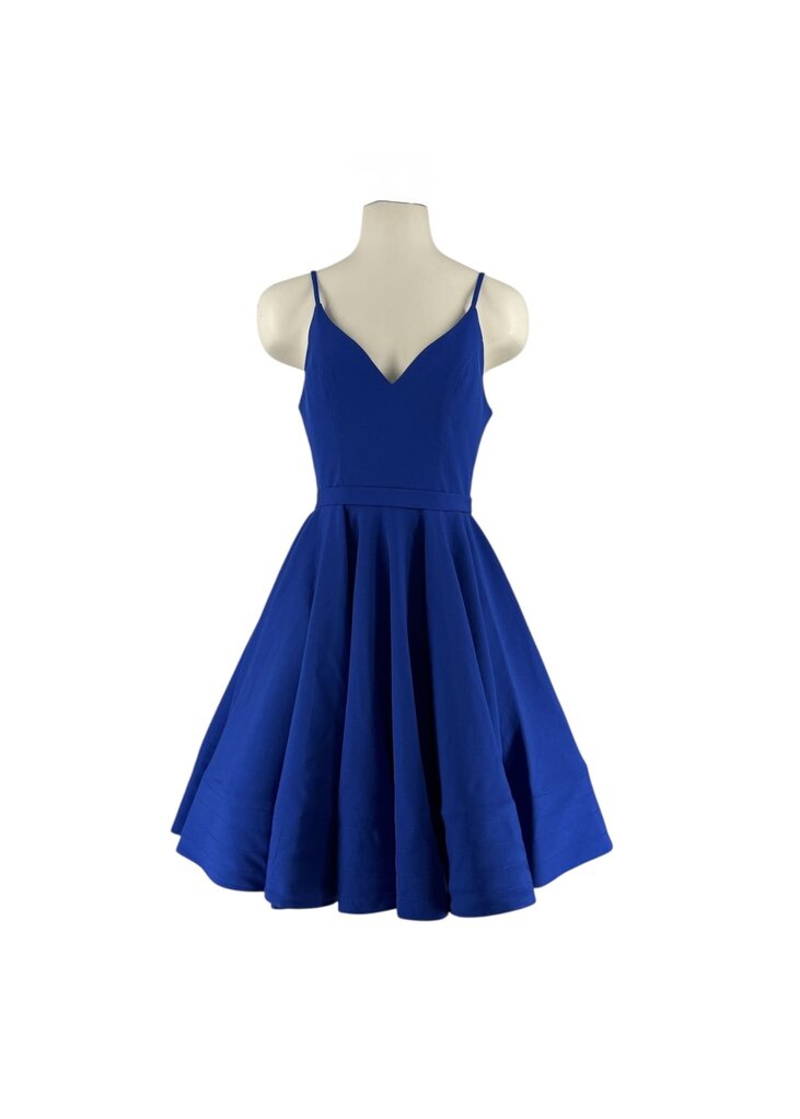 Mac Duggal Ieena Backless A-Line Flare Mini Dress