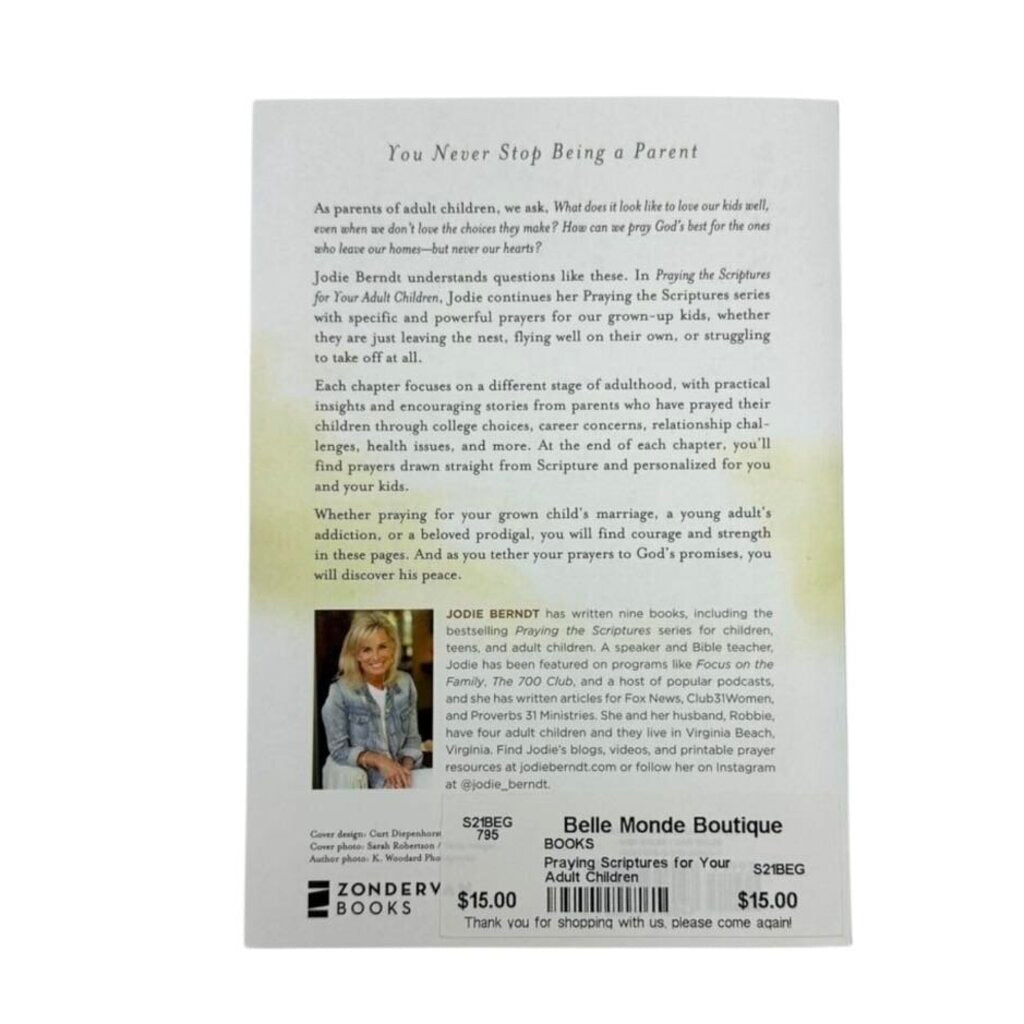 Praying Scriptures for Your Adult Children