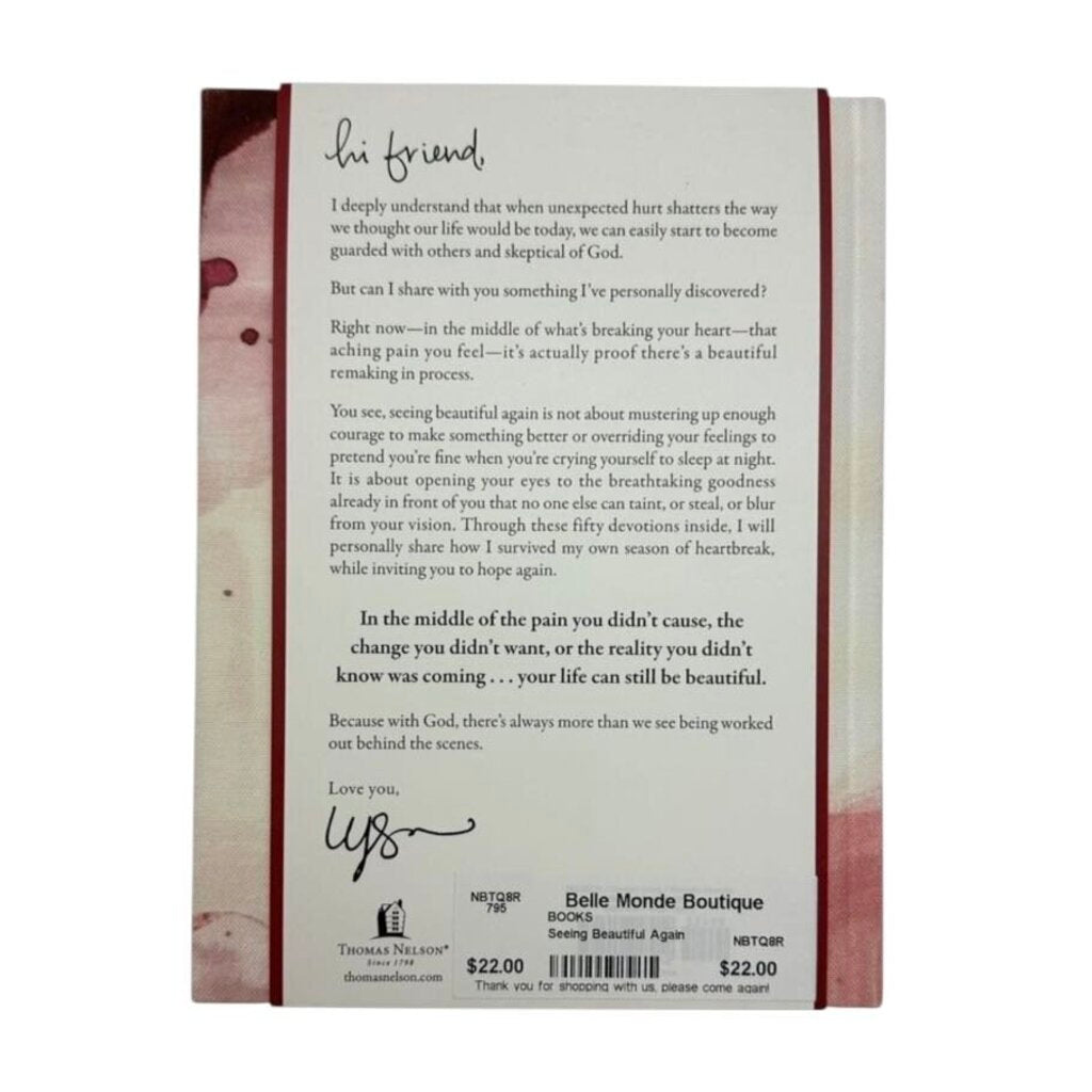 Seeing Beautiful Again