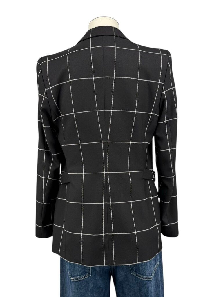 Check Double Breasted Blazer \ GD5