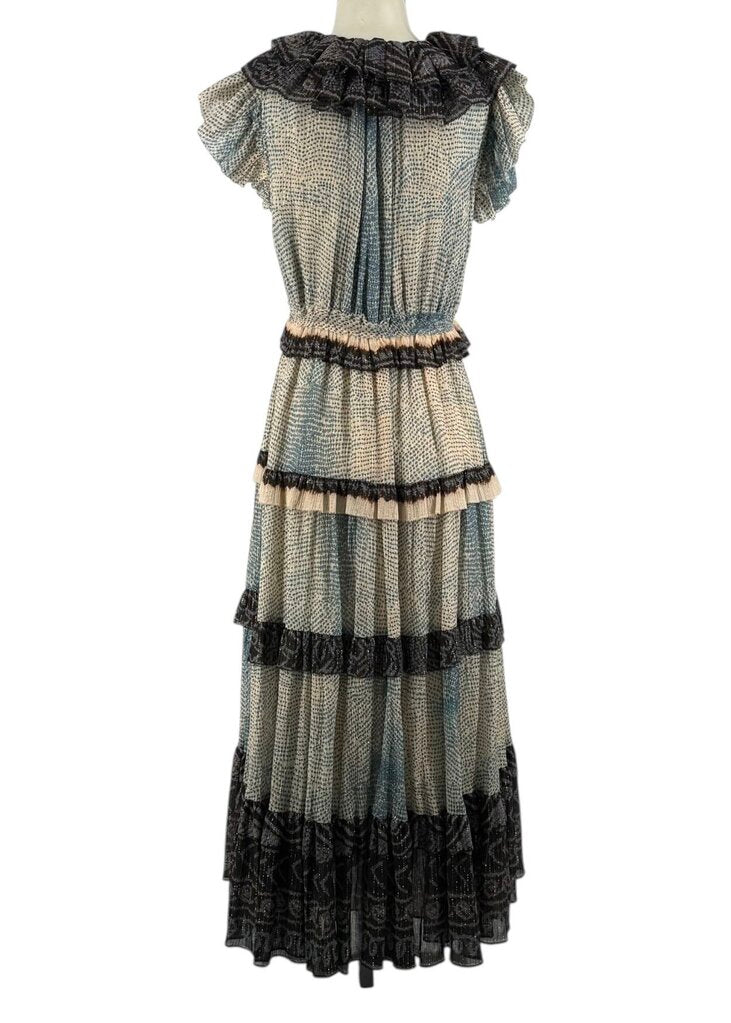 Arisa Tiered Ruffle Maxi Dress