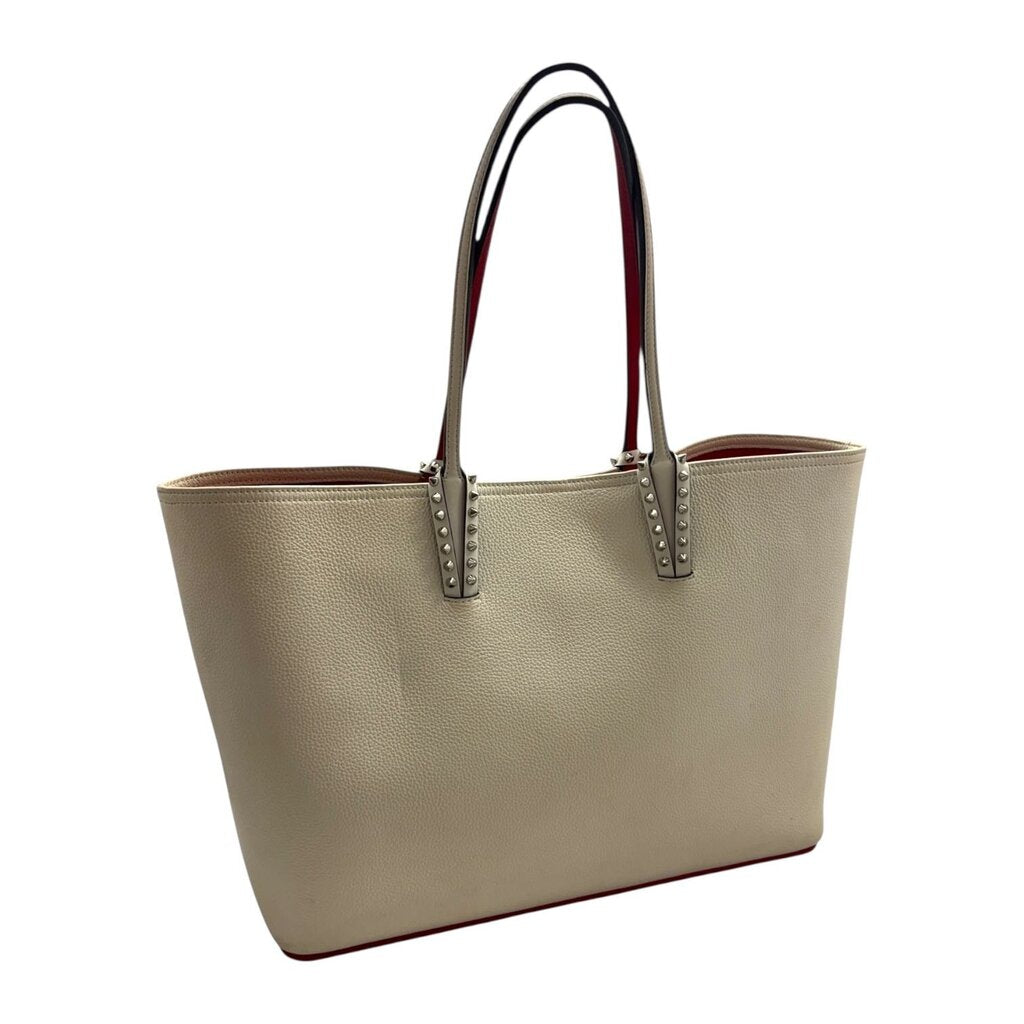 Cabata Studded Pebble Leather Tote