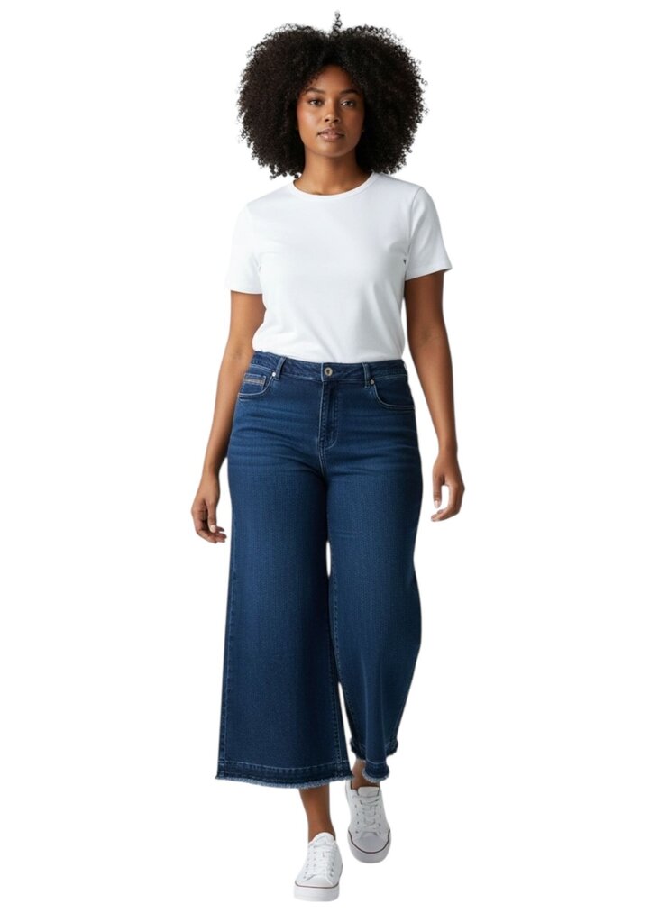Aztec Raw Hem Wide Leg 259 \ HB5