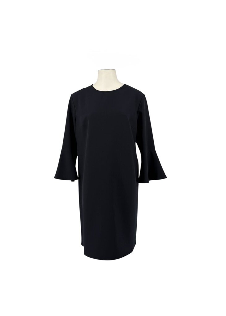 Bell Sleeve Tunic Shift Midi Dress