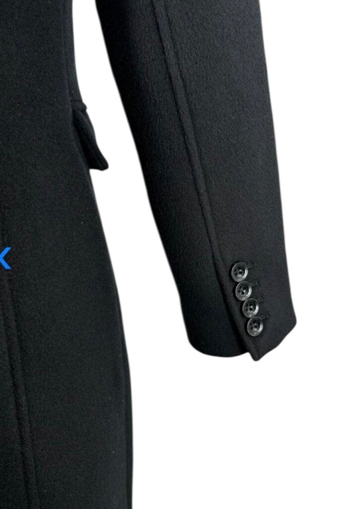 Bria Double Breasted Wool Blend Maxi / HC5