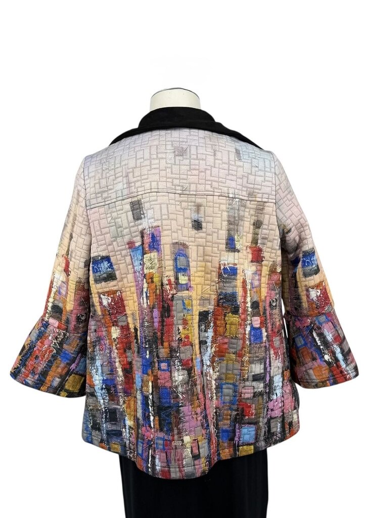 Quiltd Watercolor Bell Slv Btn / HD5