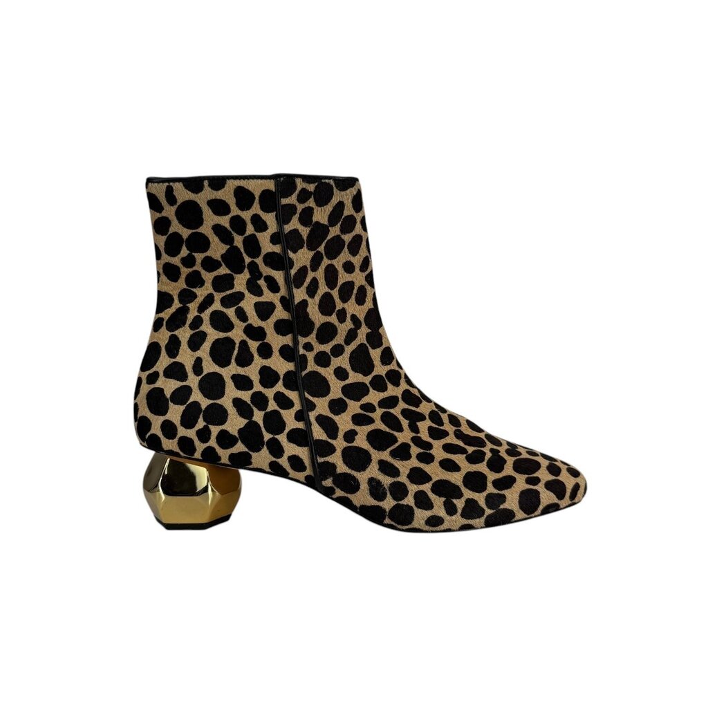 Marnie Calfhair Bootie with Dimensional Heel