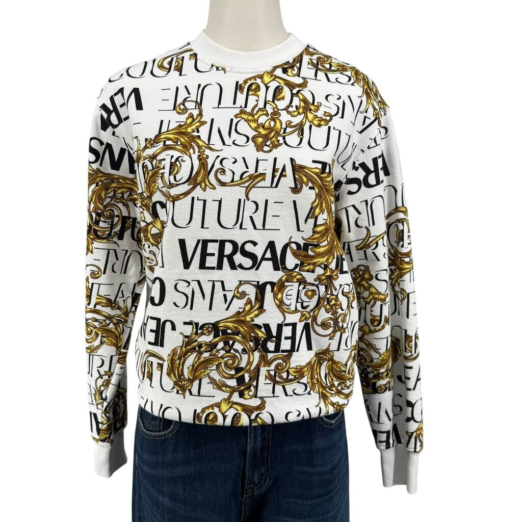 Baroque Logo Print Sweatshirt \ IA5