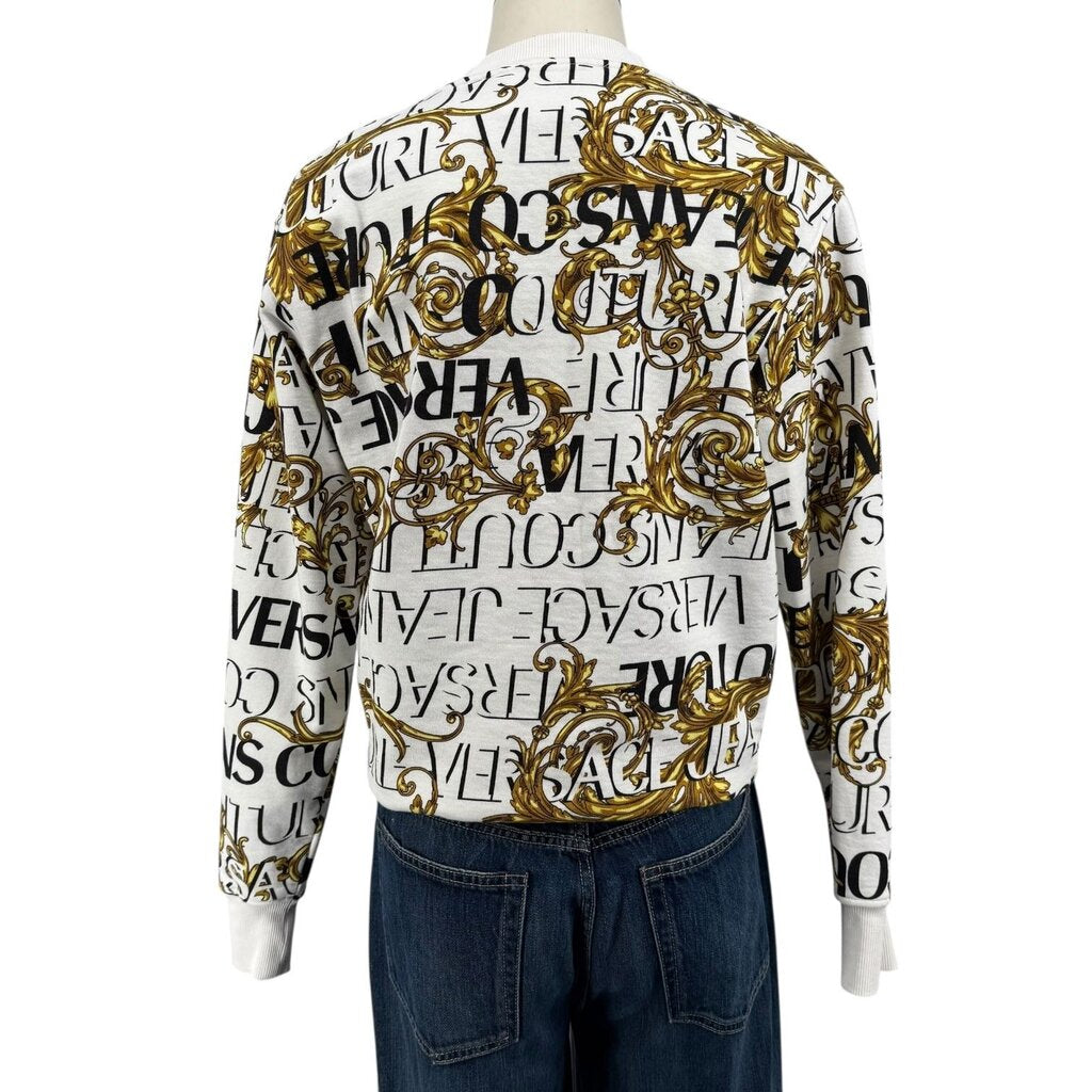 Baroque Logo Print Sweatshirt \ IA5