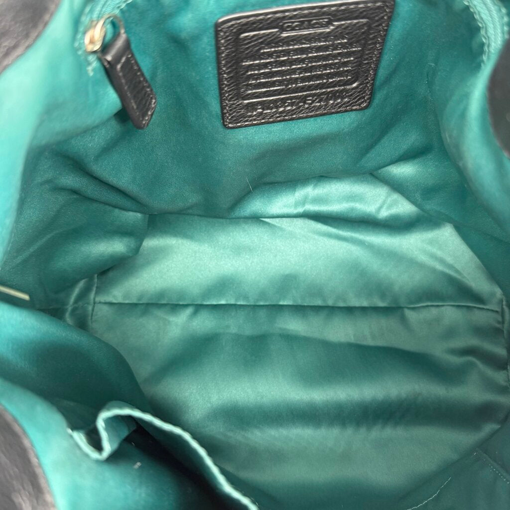 Avery Pebbled Leather Drawstring Bag