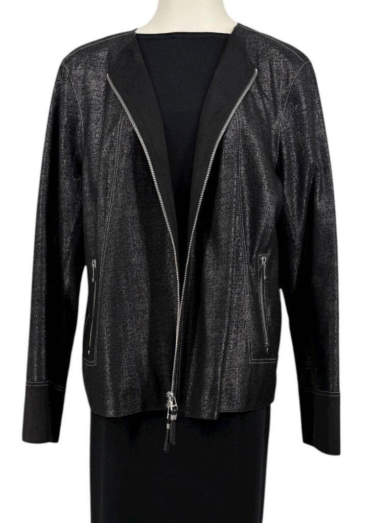 Coated Leather Zip / IB5