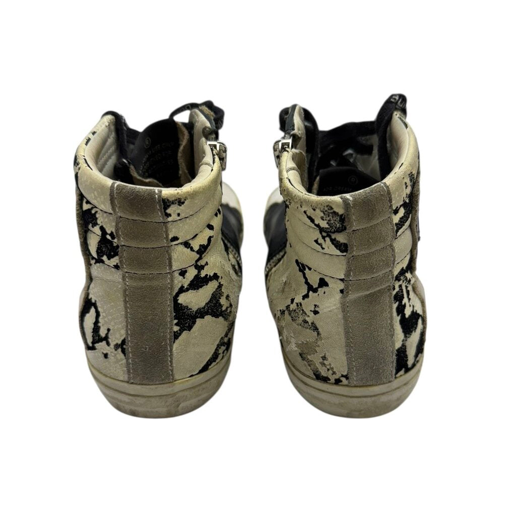 Golden Goose Leopard Printed Hi Tops