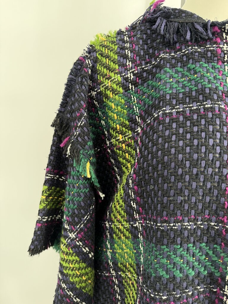 Plaid Cropped Jacket